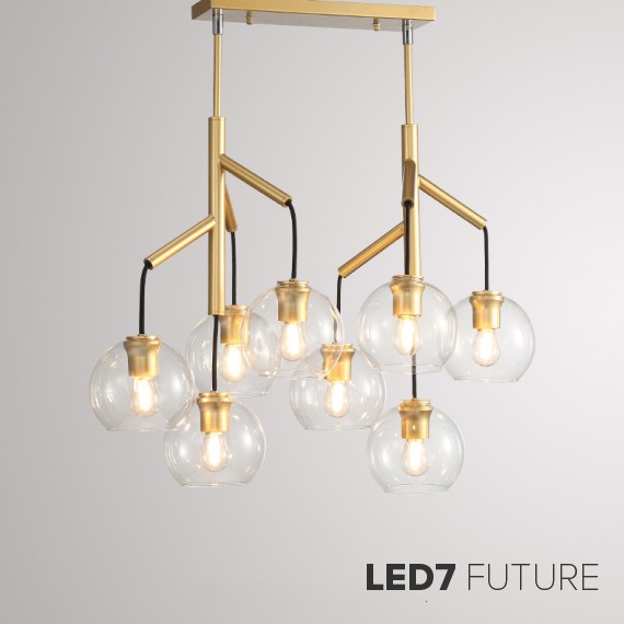 Loft Industry Modern - Willow Chandelier